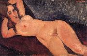 Amedeo Modigliani Nu Couche Aux Bras Leves Sweden oil painting reproduction